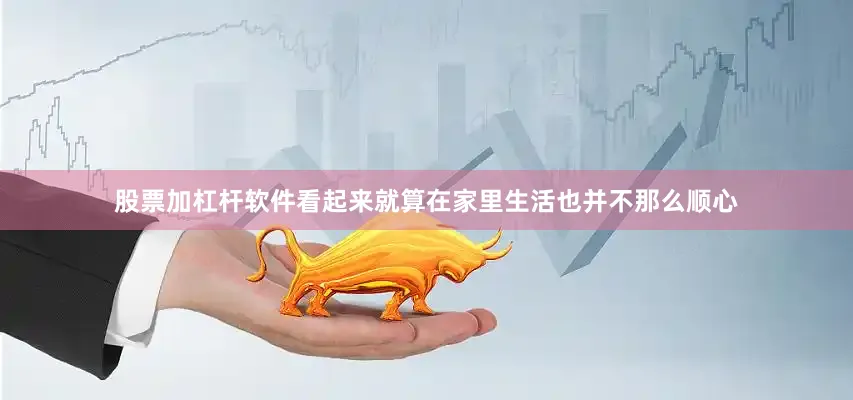 股票加杠杆软件看起来就算在家里生活也并不那么顺心